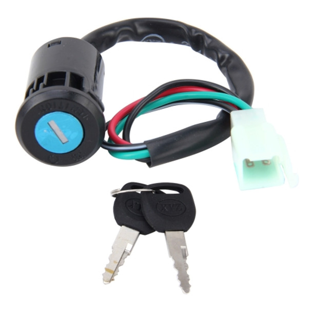 Motorcycle Electric Door Lock with Two Keys for ZJ125