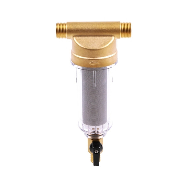 Home Kitchen Tap Water Backwash Copper Pre-Filter Whole House Water Purifier Filter