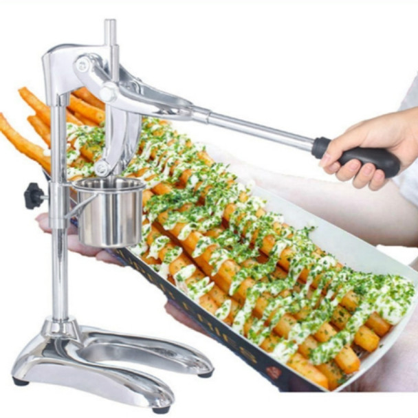 Manual French Press Squeeze Machine Squeezer Potatoes Slush Meat Slicer, Size:  450x260x200mm