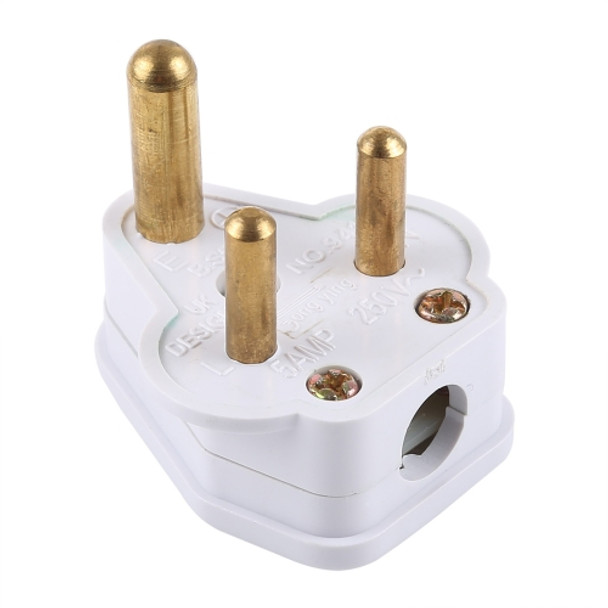 Power Plug Travel Power Adaptor, UK Plug(White)