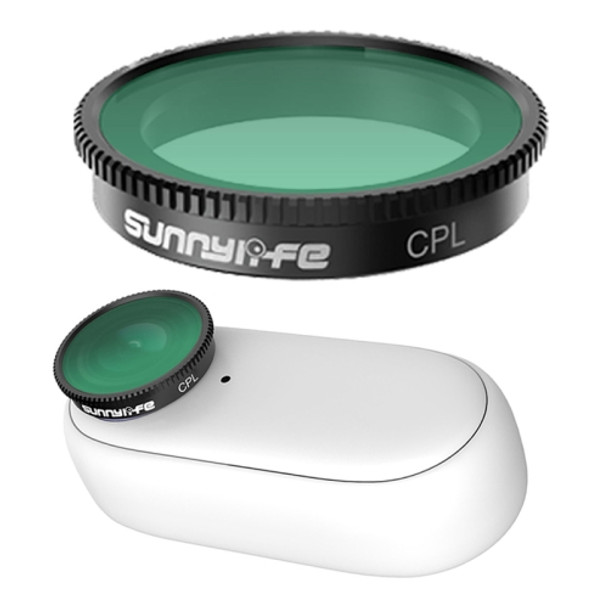 Sunnylife Sports Camera Filter For Insta360 GO 2, Colour: CPL