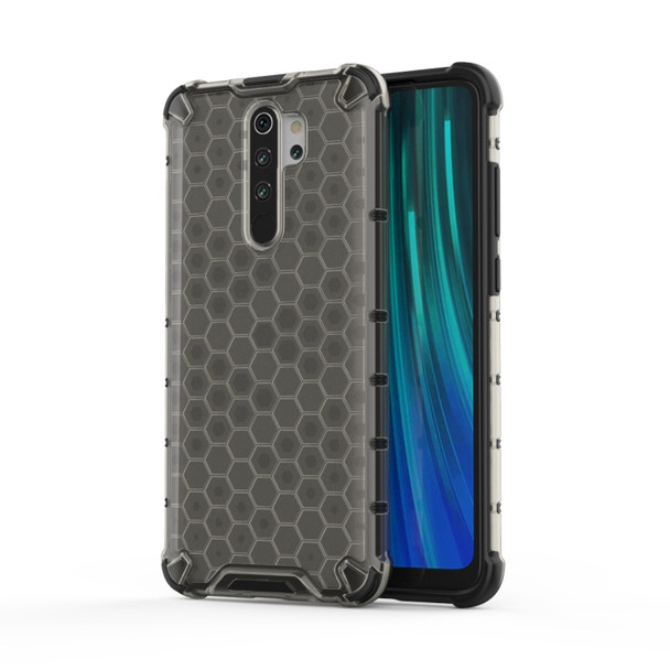 For Xiaomi Redmi Note 8 Pro Shockproof Honeycomb PC + TPU Case(White)