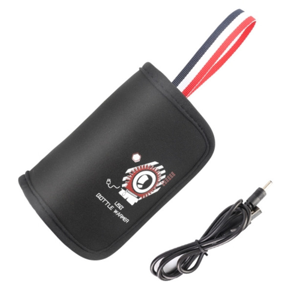 USB Warm Milk Constant Temperature Car Heat Cup Multifunctional Portable Bottle Bag(Monster DC + USB Interface)