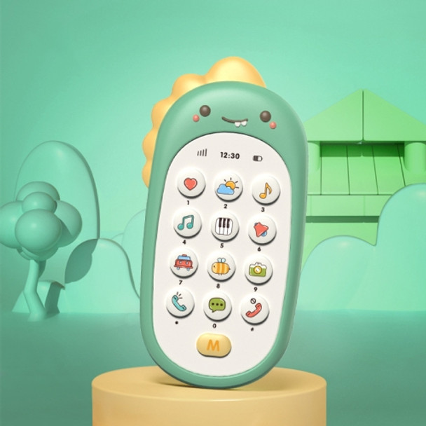 Cartoon Animal Chinese-English Bilingual Simulation Phone Children Educational Toys(Dinosaur )