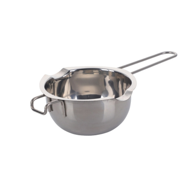 Cheese Butter Chocolate Stainless Steel Melting Bowl, Colour: True Color