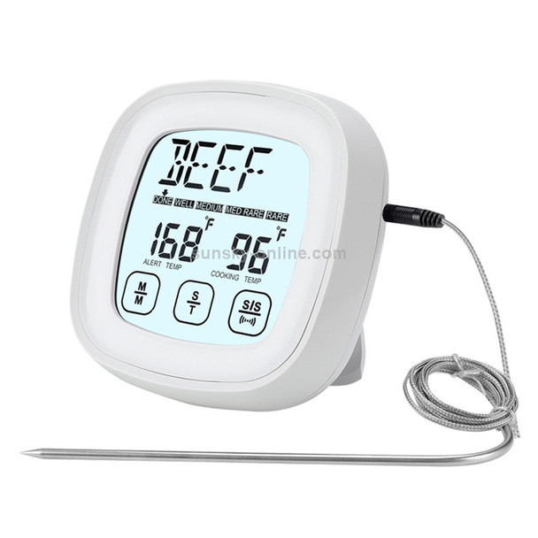 TS-802A Kitchen Food Cooking BBQ Dual Probe Touch Screen Thermometer