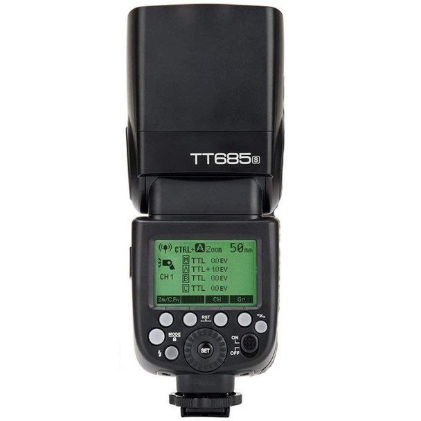 Godox TT685S 2.4GHz Wireless 1/8000s High-Speed Sync TTL Flash Speedlite for Sony Camera (Black)