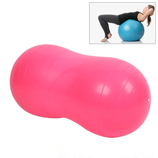 Peanut Yoga Ball Thickening Explosion-proof Sport Exercise Ball Massage Ball(Pink)