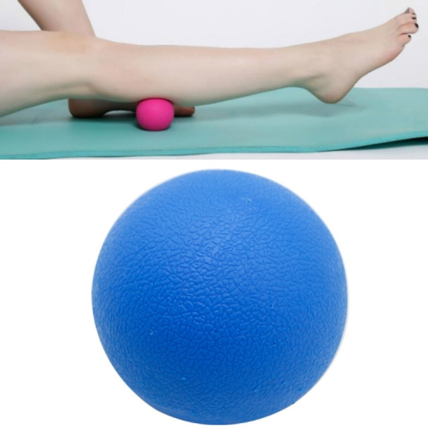 10 PCS Fascia Ball Deep Muscle Relaxation Plantar Acupoint Massage Fitness Mini Yoga Ball Massage Ball, Specification:Single Ball(Blue)