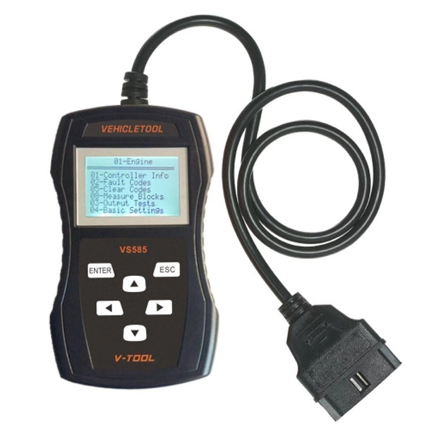 VS585 Car Mini Code Reader ODB2 Professional Fault Detector Diagnostic Tool