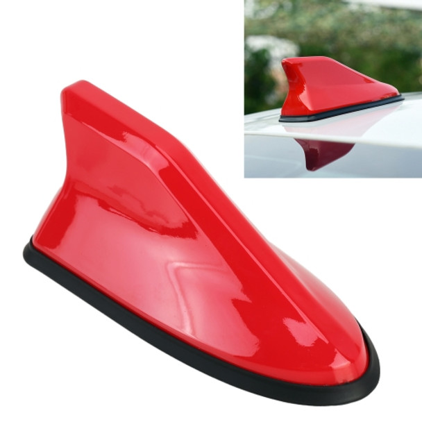 Universal Car Antenna Aerial Shark Fin Radio Signal (Red)