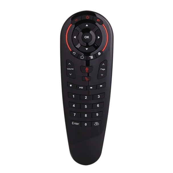 G30S 2.4GHz Fly Air Mouse Wireless Keyboard Remote Control for Android TV Box / PC, Support Intelligent Voice