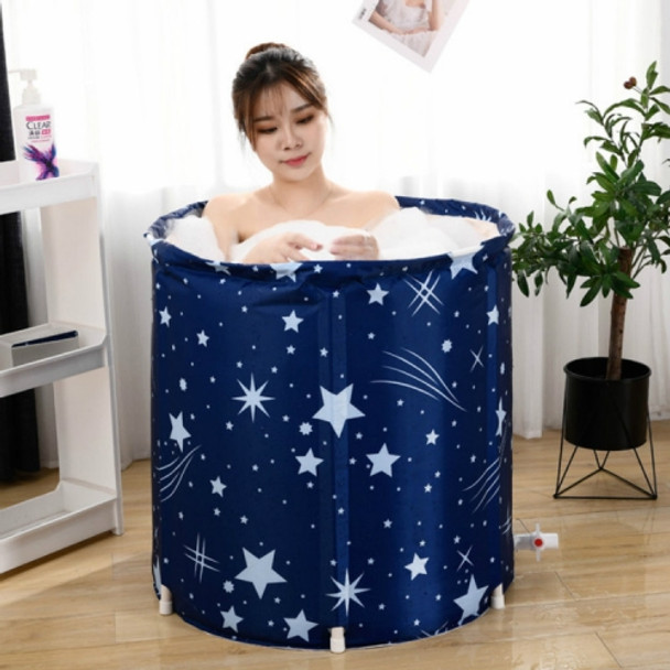 Folding Adult Non-inflatable Bath Bucket Five-layer Thickened Insulation Household Bath Bucket