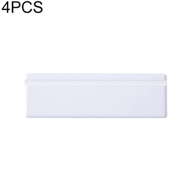 4 PCS Diatom Mud Wash Station Waterproof Pad Toilet Toothbrush Rack Absorbent Pad, Style:White