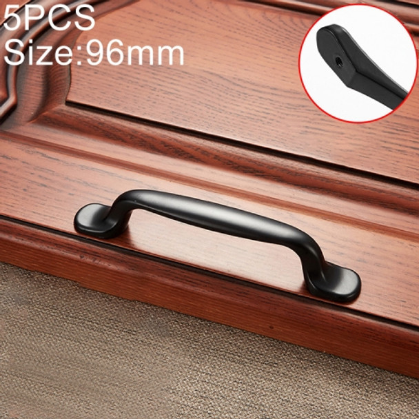 5 PCS 6226-96 Simple Archaistic Zinc Alloy Handle for Cabinet Wardrobe Drawer Door, Hole Spacing: 96mm