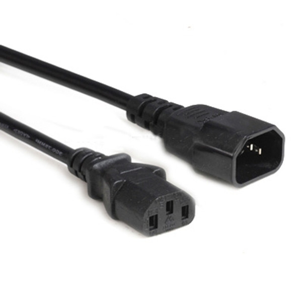 1.5m AC 3 Prong PC Power Extension Cord/Cable