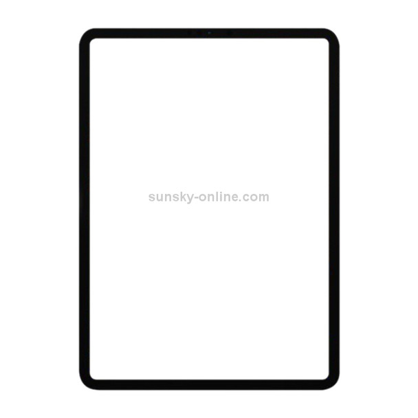 Front Screen Outer Glass Lens for iPad Pro 11 (2021) A2301 A2459 A2460(Black)