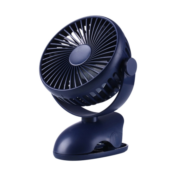 OCUBE D603 4W USB Charging Portable Desktop Fan Clip Fan, with 4 Speed Control (Sapphire Blue)