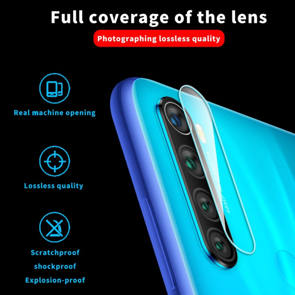 For Xiaomi Redmi Note 8 9D Transparent Rear Camera Lens Protector Tempered Glass Film