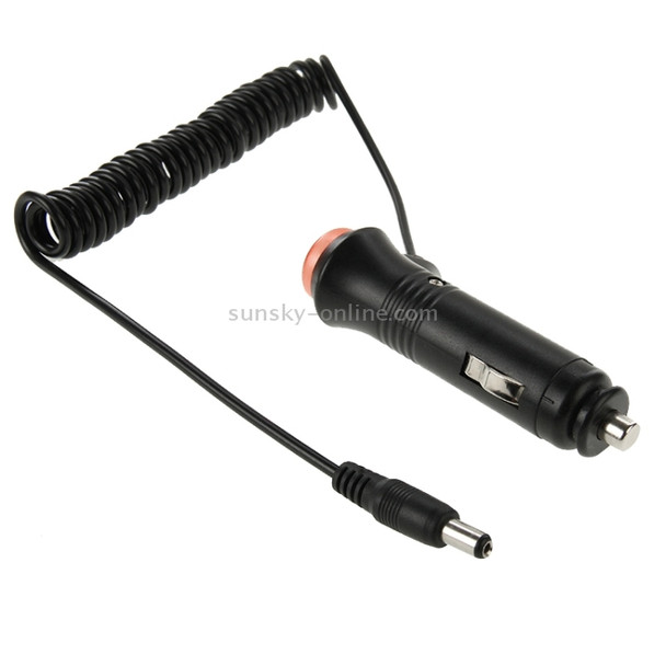 5.5 x 2.1mm 12V 3A Car Truck Bus Power Supply Adapter Charger Cable with Switch