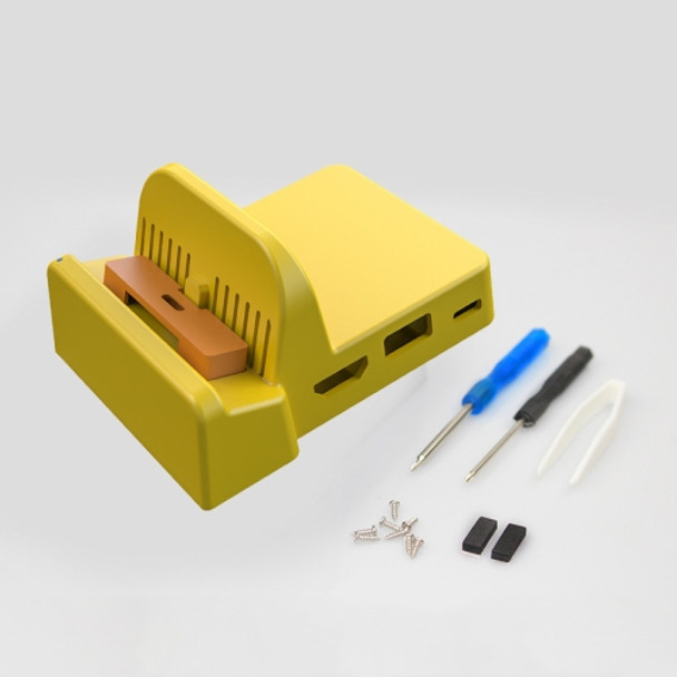 DIY Portable Mini Cooling Base For Nintendo Switch(Yellow)