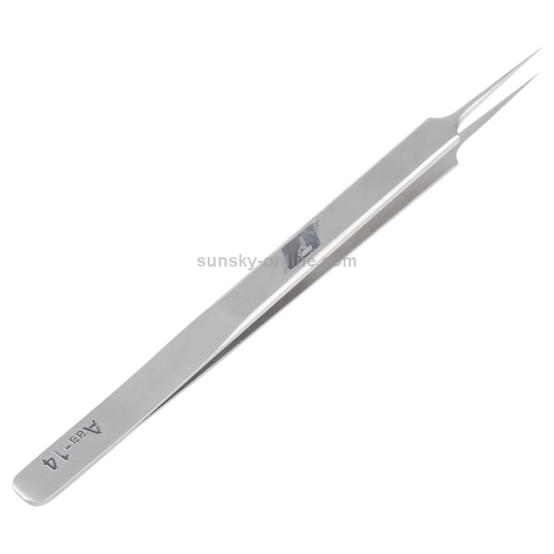 Aaa-14 Stainless Steel Ultra Fine High Hardness Tenacity Durable Tweezers