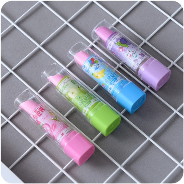 10 PCS Creative Lipstick Styling Eraser Random Pattern Delivery