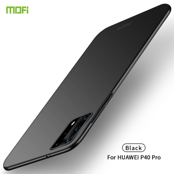 For Huawei P40 Pro MOFI Frosted PC Ultra-thin Hard Case(Black)