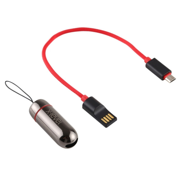 X-level 2A Creative Micro USB Fast Charging Cable (Red)