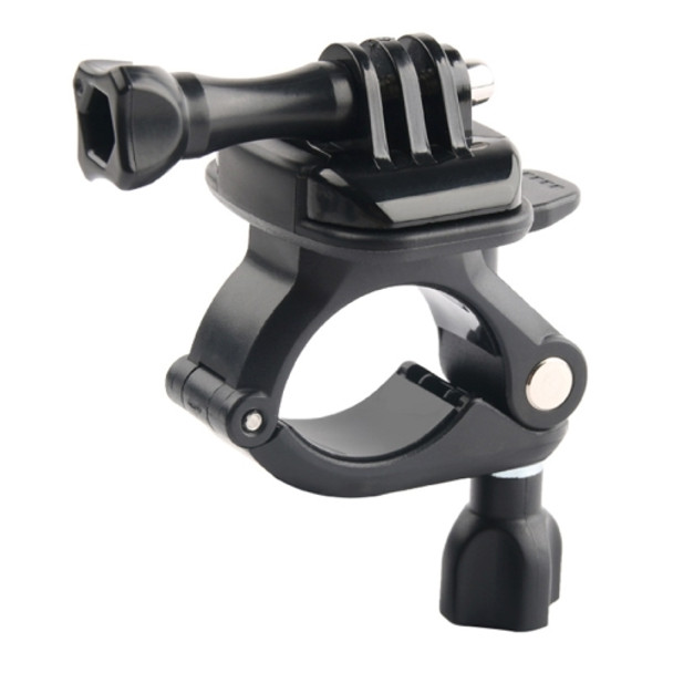 GP435 Small Size Bicycle Motorcycle Handlebar Fixing Mount for GoPro HERO7 /6 /5 /5 Session /4 Session /4 /3+ /3 /2 /1 / Fusion, Xiaoyi and Other Action Cameras(Black)