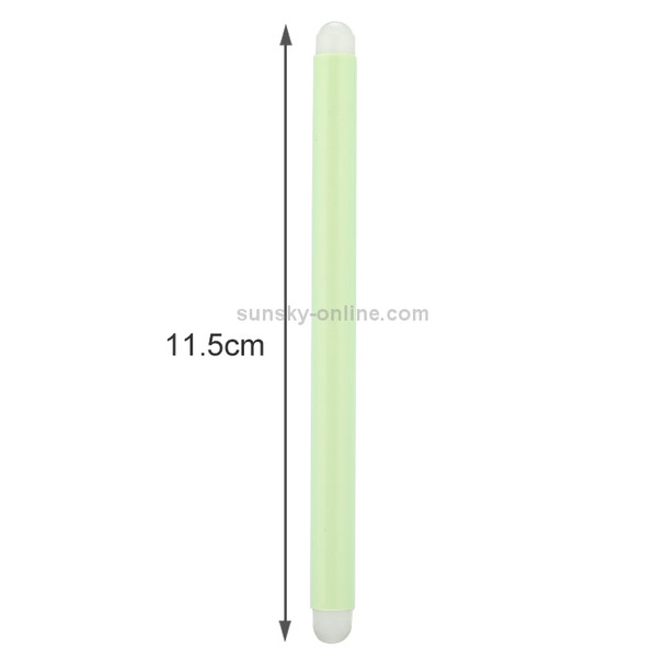 A2598 100 PCS Erasable Pen Special Rubber Stick Student Stationery Gifts Office Supplies(Fluorescent Green)