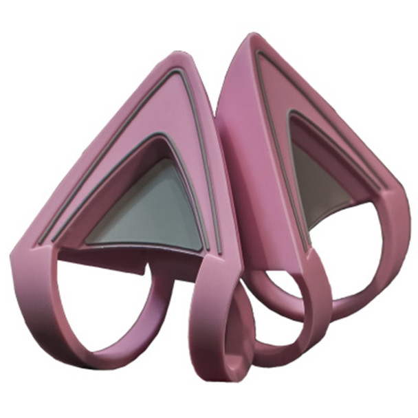 Razer Gaming Headsets Cat Ear Accessories for Razer Kraken Headphone (Pink)
