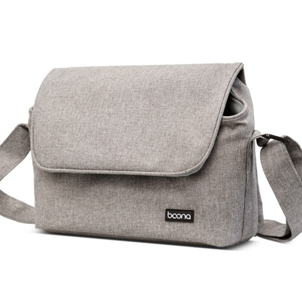 Baona BN-H013 Camera Shoulder Bag SLR Lens Storage Handbag(Light-Thin Gray)