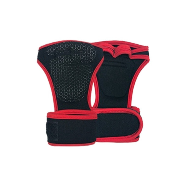 Sports Riding Gloves Silicone pull-up Exercise Gloves, Size:XL(Regular Red)