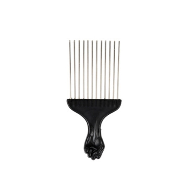 3 PCS Hairdressing Steel Needle Oil Hair Comb Plastic Haircut Pointed Tail Comb, Color Classification: C5