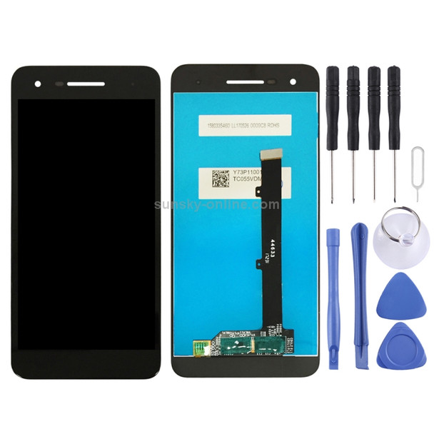 LCD Screen and Digitizer Full Assembly for Vodafone Smart V8 VFD710(Black)