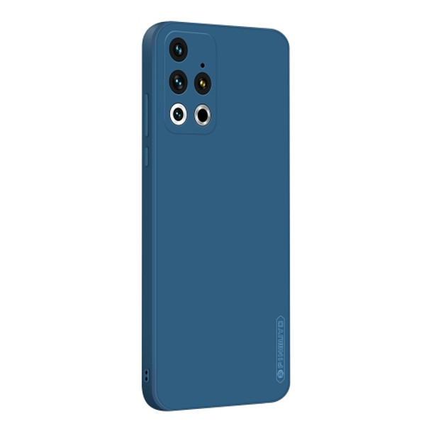 For Meizu 18 Pro PINWUYO Touching Series Liquid Silicone TPU Shockproof Case(Blue)