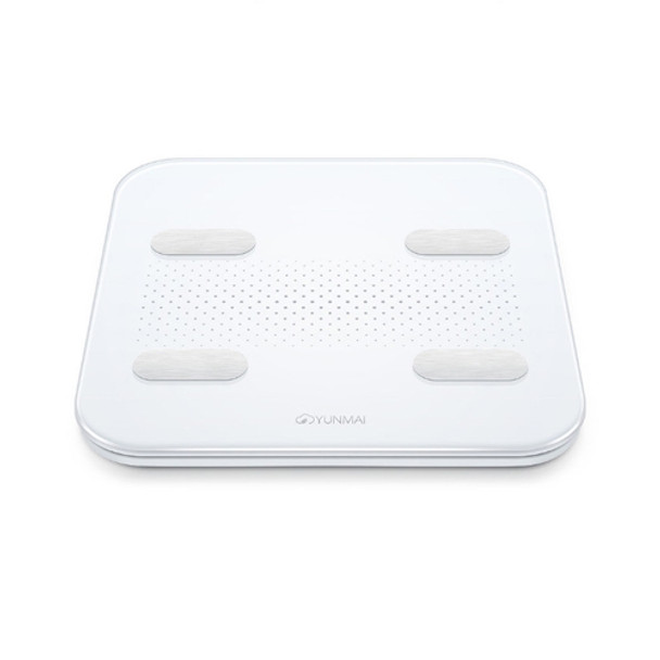 Original Xiaomi Youpin Yunmai Haoqing Color 2  Wireless Bluetooth Smart Digital Body Fat Scale Health Analyzer, Compatible with Android / iOS(White)