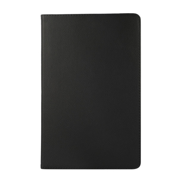 For Xiaomi Pad 5 Pro 360 Degree Rotation Litchi Texture Flip Leather Case with Holder(Black)