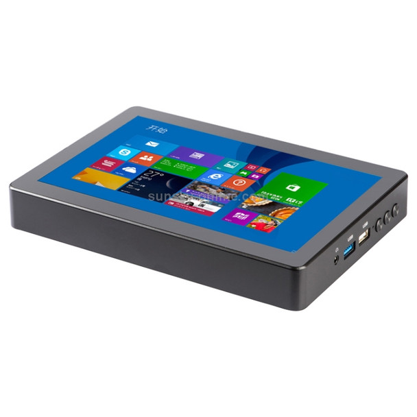 x86-F3 Industrial 3D Printing Embedded Tablet Mini PC Box, 4GB+64GB, 8.0 inch Windows 10 Home Intel Celeron N3450 Quad Core up to 1.92GHz, Support WiFi / LAN / BT / HDMI-Compatible