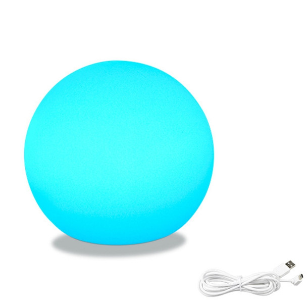 3W Alexa Voice Control Smart Light WIFI Mobile Phone APP Atmosphere Night Light, Specification: 15cm (Round Ball)