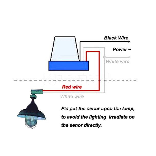 Automatic Switch Sensor Switch Photocell Street Light Switch Control(110V)