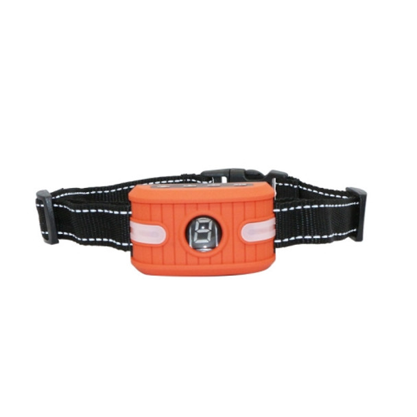 RC-302B Pet Bark Stopper Electric Shock Dog Training Collar Anti-interference Stop Calling Device(Orange)