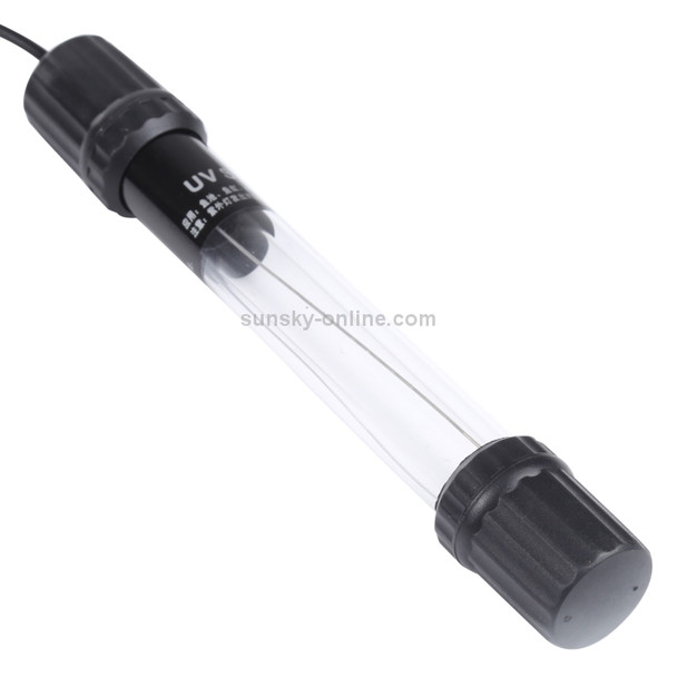 UV-009 9W Ultraviolet Germicidal Lamp Disinfection Light for Aquarium, EU Plug