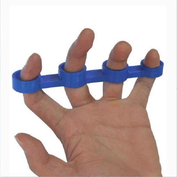 Guitar Finger Expansion Finger Force Device Piano Span Practice Finger Sleeve, Specification:Large(Blue)