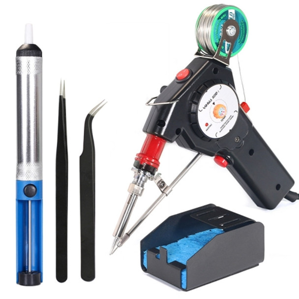 YIHUA Hand-Held Inner Heat Electric Soldering Iron Portable Automatic Delivery Of Tin Constant Temperature Soldering Iron,CN Plug, Model: 929D I Set 1
