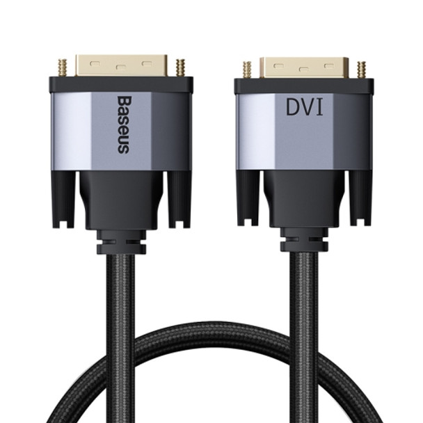 Baseus Enjoyment Series DVI Male To DVI Male Bidirectional Adapter Cable, Length: 2m