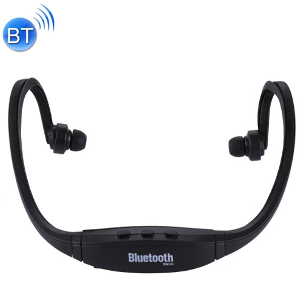 BS19 Life Sweatproof Stereo Wireless Sports Bluetooth Earbud Earphone In-ear Headphone Headset with Hands Free Call, For Smart Phones & iPad & Laptop & Notebook & MP3 or Other Bluetooth Audio Devices(Black)