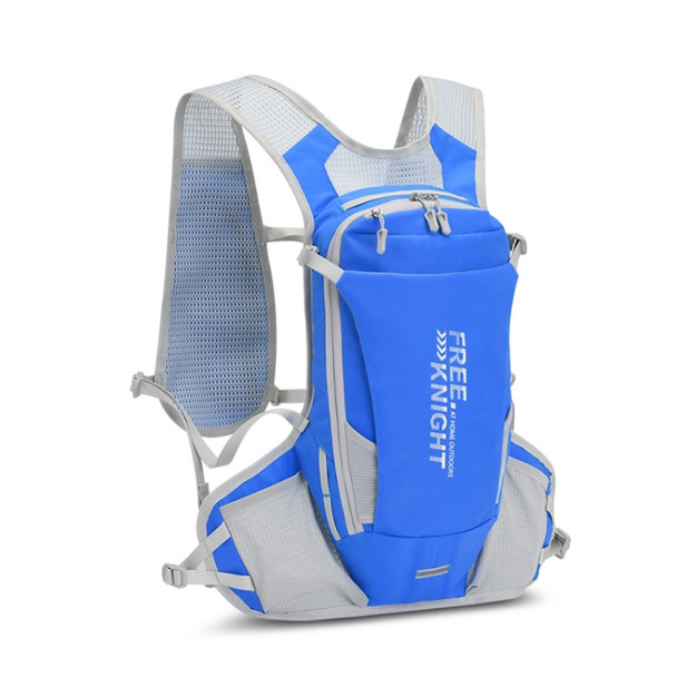 FREE KNIGHT FK0218S 12L Outdoor Cycling Water Bag Vest Hiking Water Supply Backpack With 2L Drinking Bag(Blue)