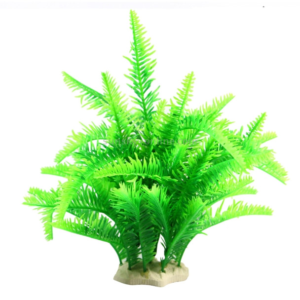 Artificial Tree Plant Grass Figurines Miniatures Aquarium Fish Tank Landscape, Middle Size: 22.0 x 26.0cm